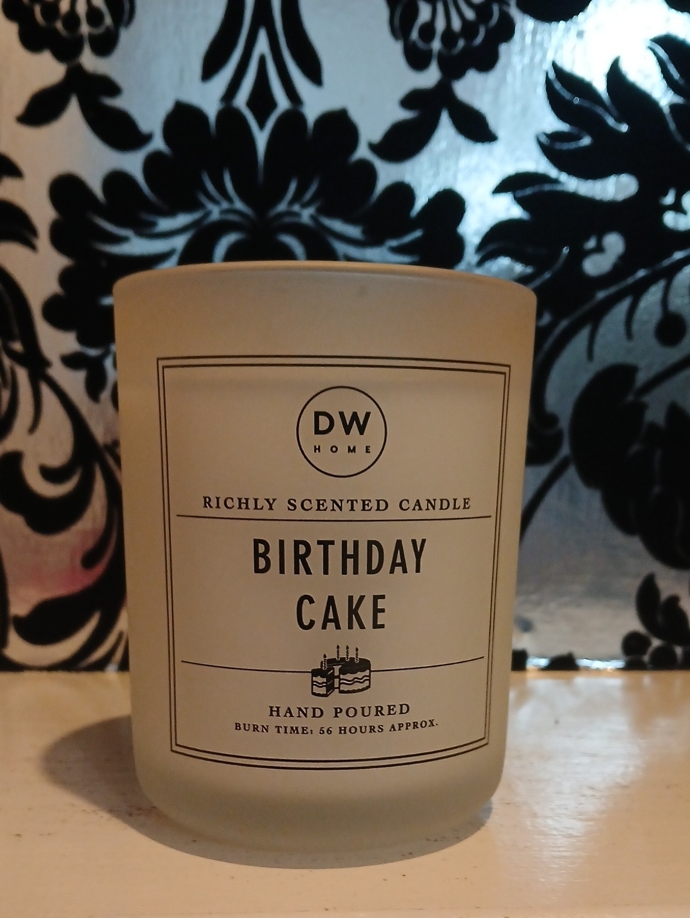 Birthday Cake 2 Wick Candle